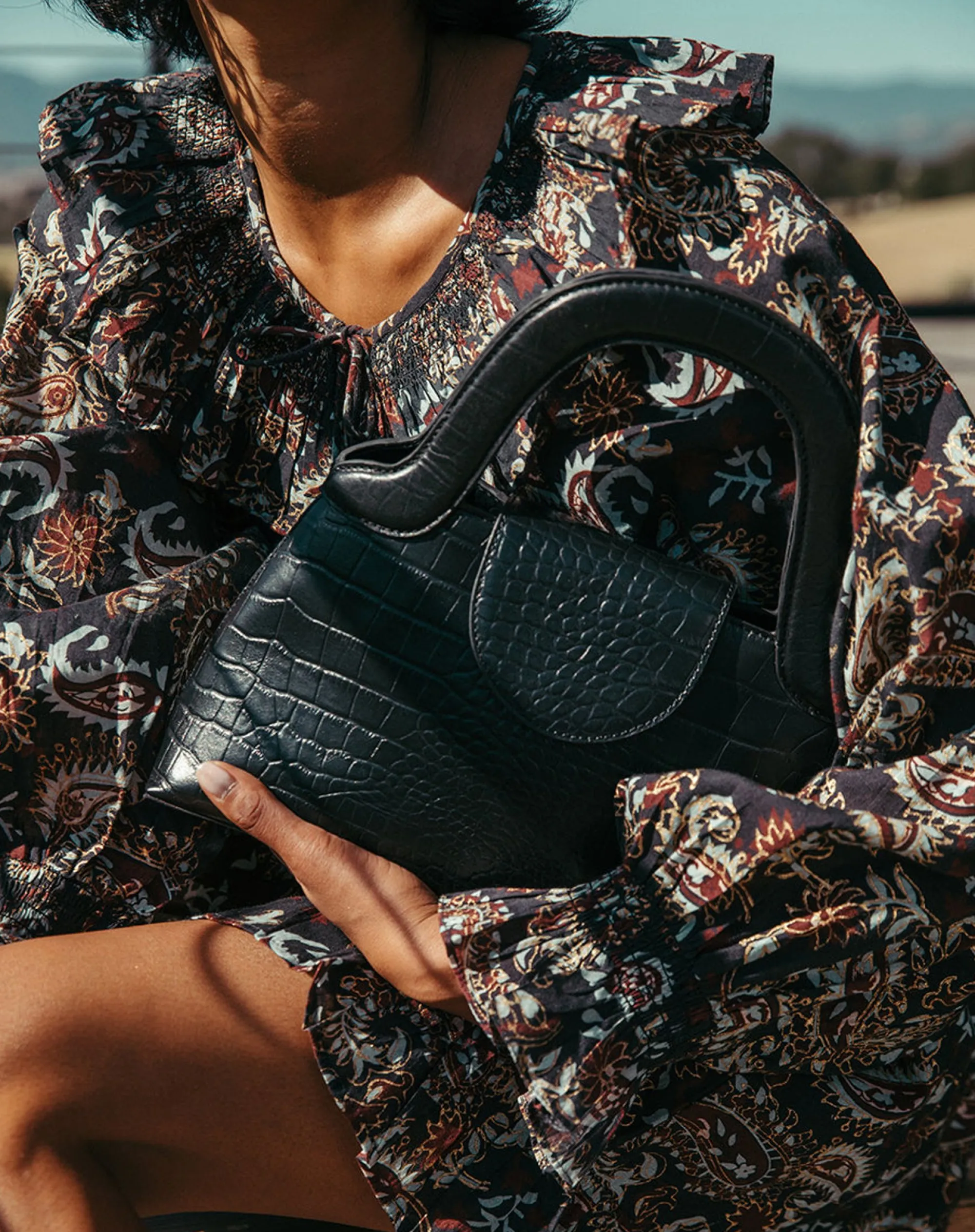 Cleobella Handbags-Pierce Handbagblack