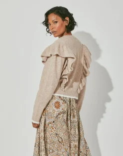 Cleobella Jackets & Sweaters-Quinn Sweateralmond