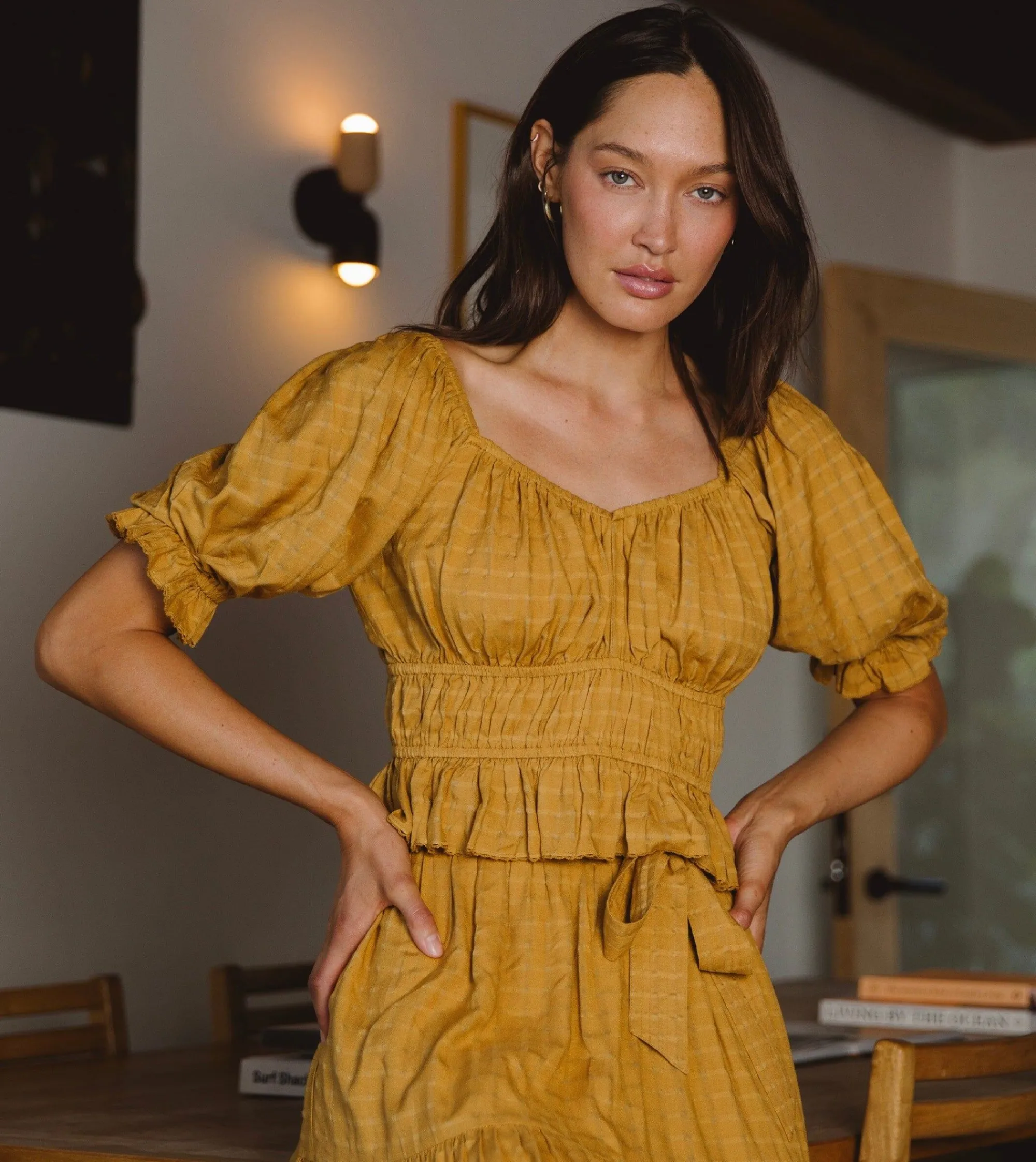 Cleobella Tops-Rebecca Blousegoldie