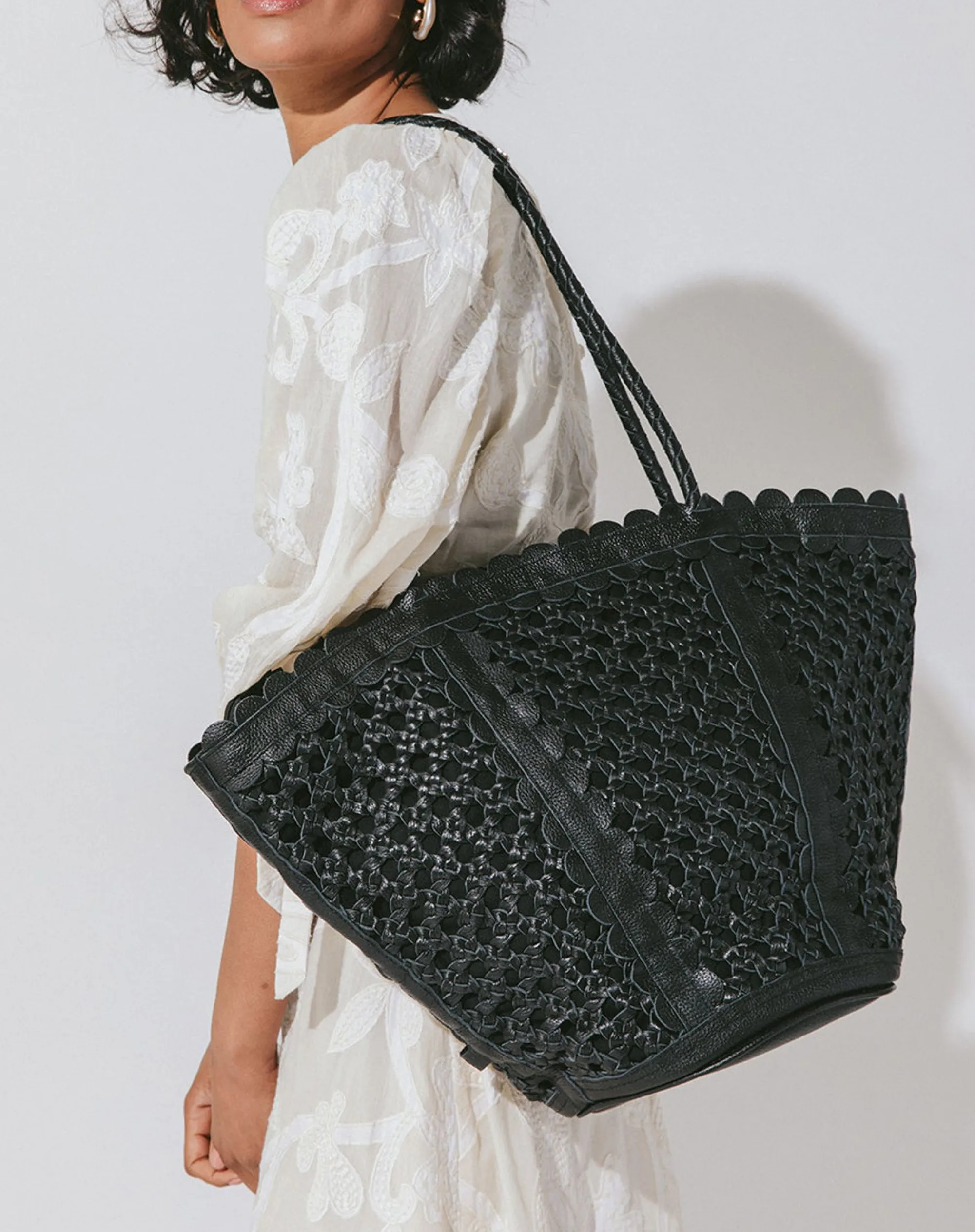 Cleobella Handbags-Renata Toteblack