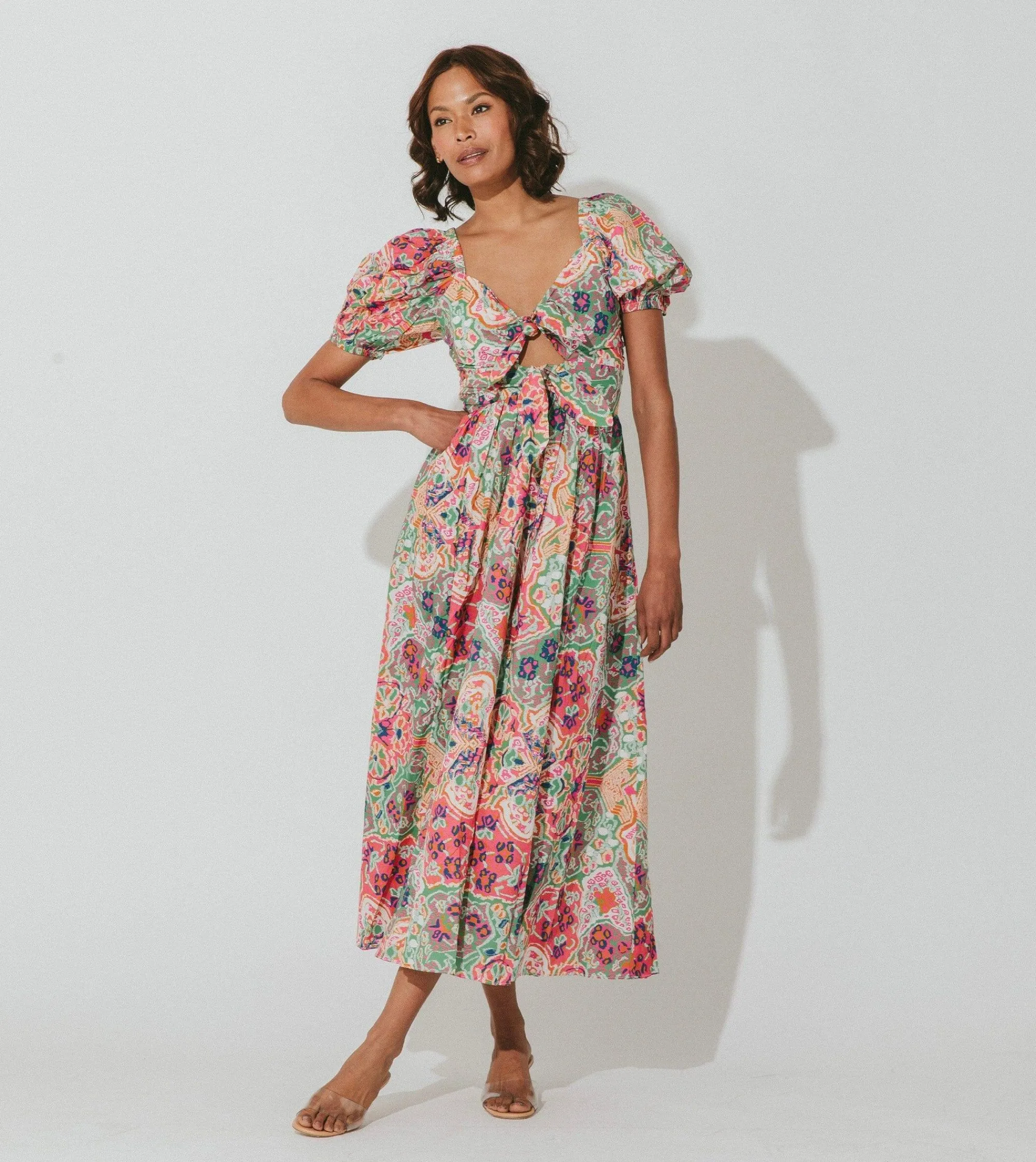 Cleobella Dresses-Reza Midi Dresspanama