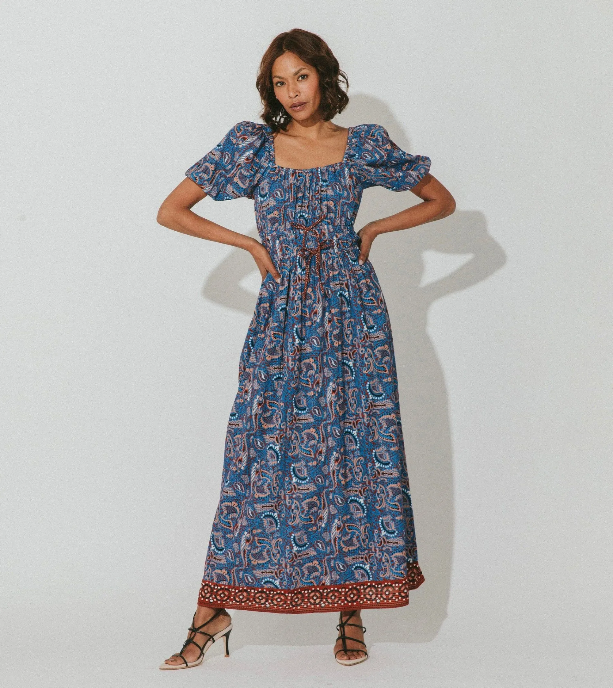 Cleobella Dresses-Rhea Ankle Dresslazuli