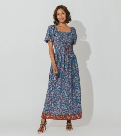 Cleobella Dresses-Rhea Ankle Dresslazuli