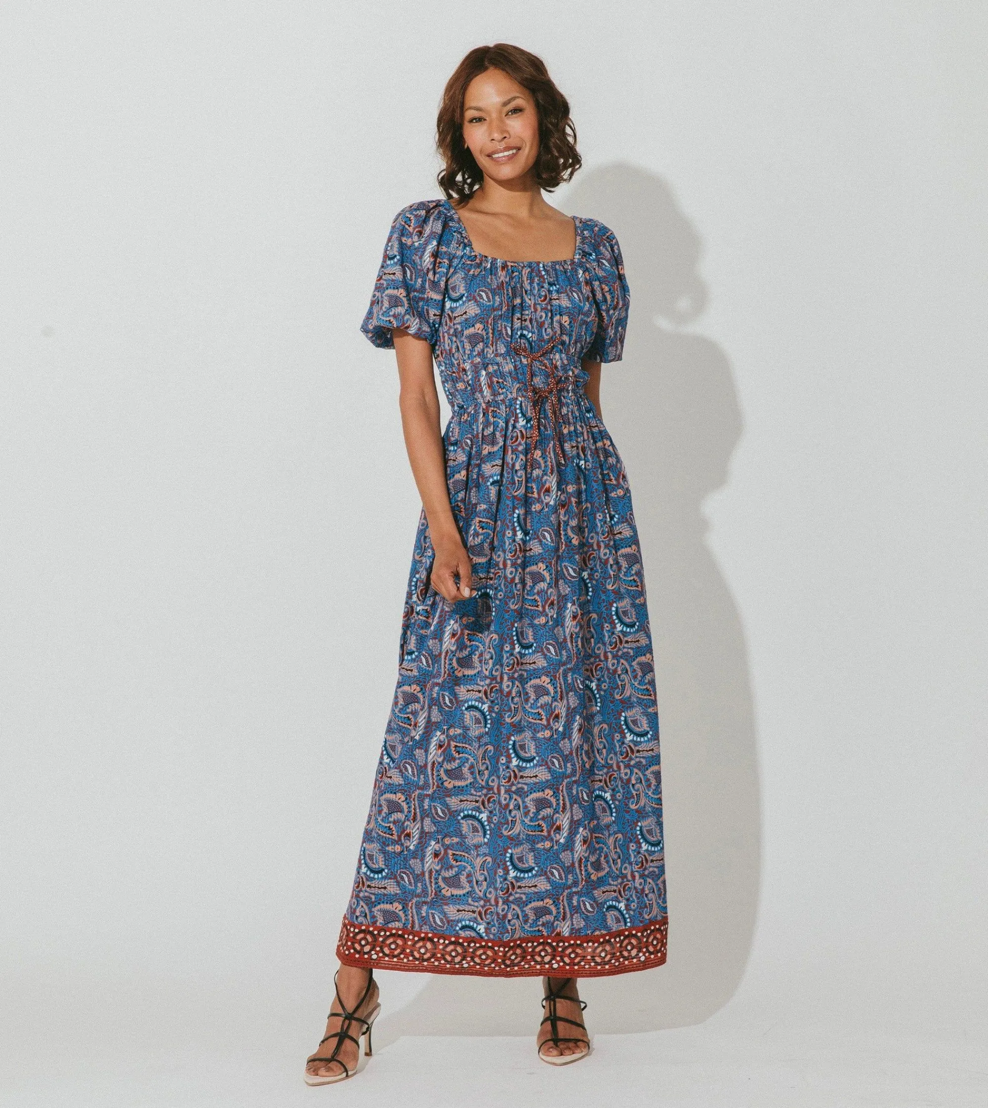 Cleobella Dresses-Rhea Ankle Dresslazuli