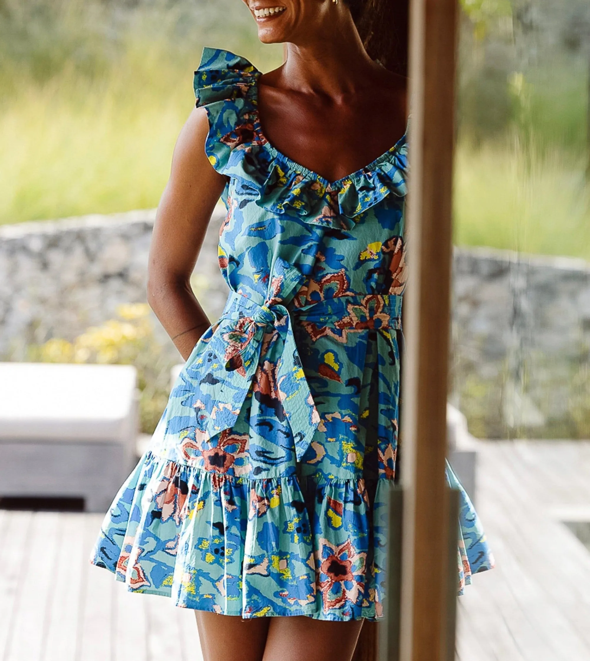 Cleobella Dresses-Rina Mini Dresscalypso