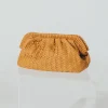 Cleobella Handbags-Rocco Woven Clutchcamel