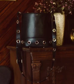 Cleobella Handbags-Rochelle Bucket Bagblack