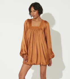 Cleobella Dresses-Solene Mini Dressbronze