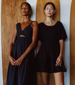 Cleobella Dresses-Stasia Mini Dressblack
