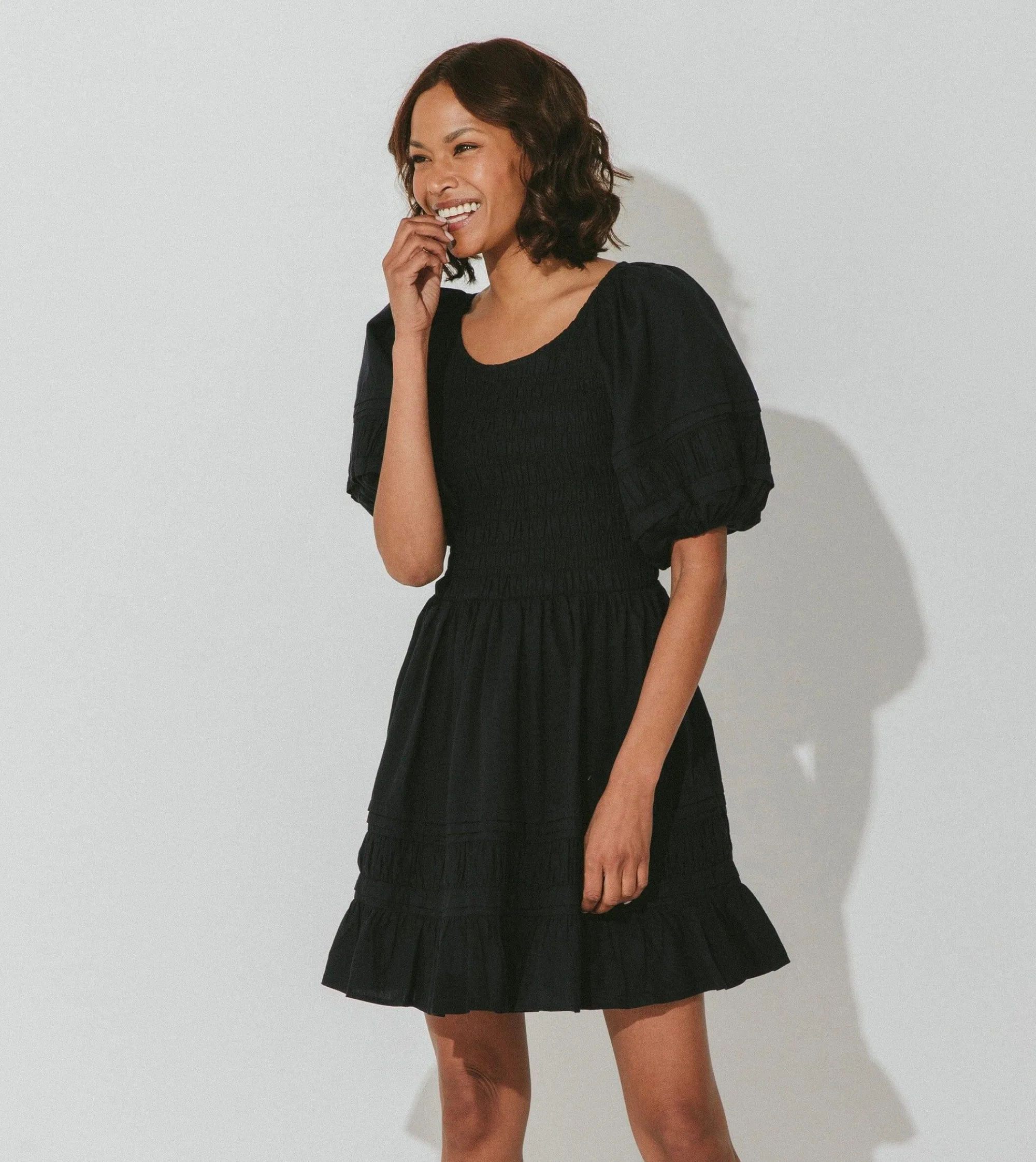 Cleobella Dresses-Stasia Mini Dressblack