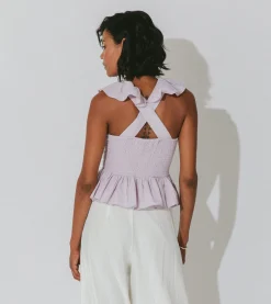 Cleobella Tops-Vega Toplilac