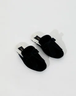 Cleobella Lounge-Velvet Slippersblack