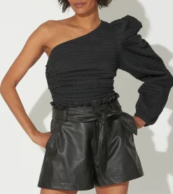Cleobella Tops-Violet Topblack